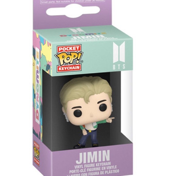 🆕BTS Dynamite Jimin Funko Pop Keychain - Picture 2 of 2